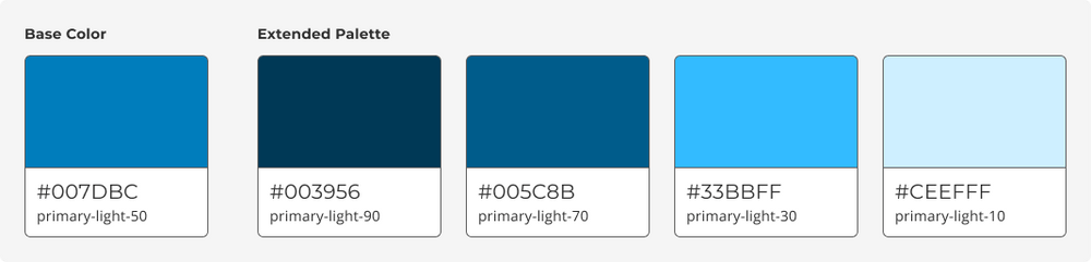 Color Group Example Color Group Example